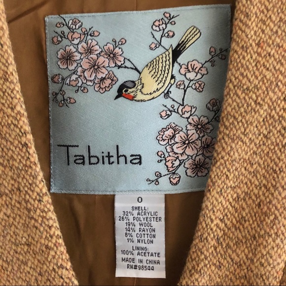 Anthropologie Tabitha Tweed Cardigan Jacket - Picture 2 of 8